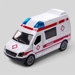 Sanitka na zotrvačník so sirénou