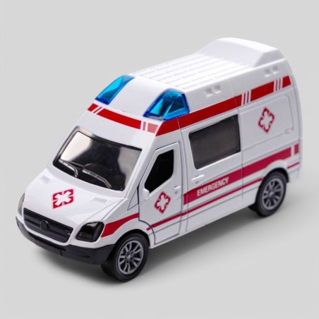 Sanitka na zotrvačník so sirénou